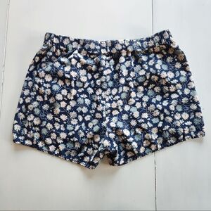 Madewell Floral Blue Women's Shorts